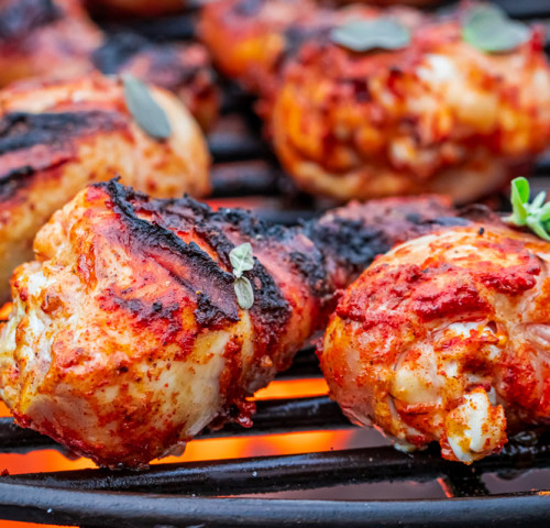 Grilled Asian Chicken Thighs