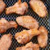 BBQ chicken wings, cut-up, fully cooked (seasoned)