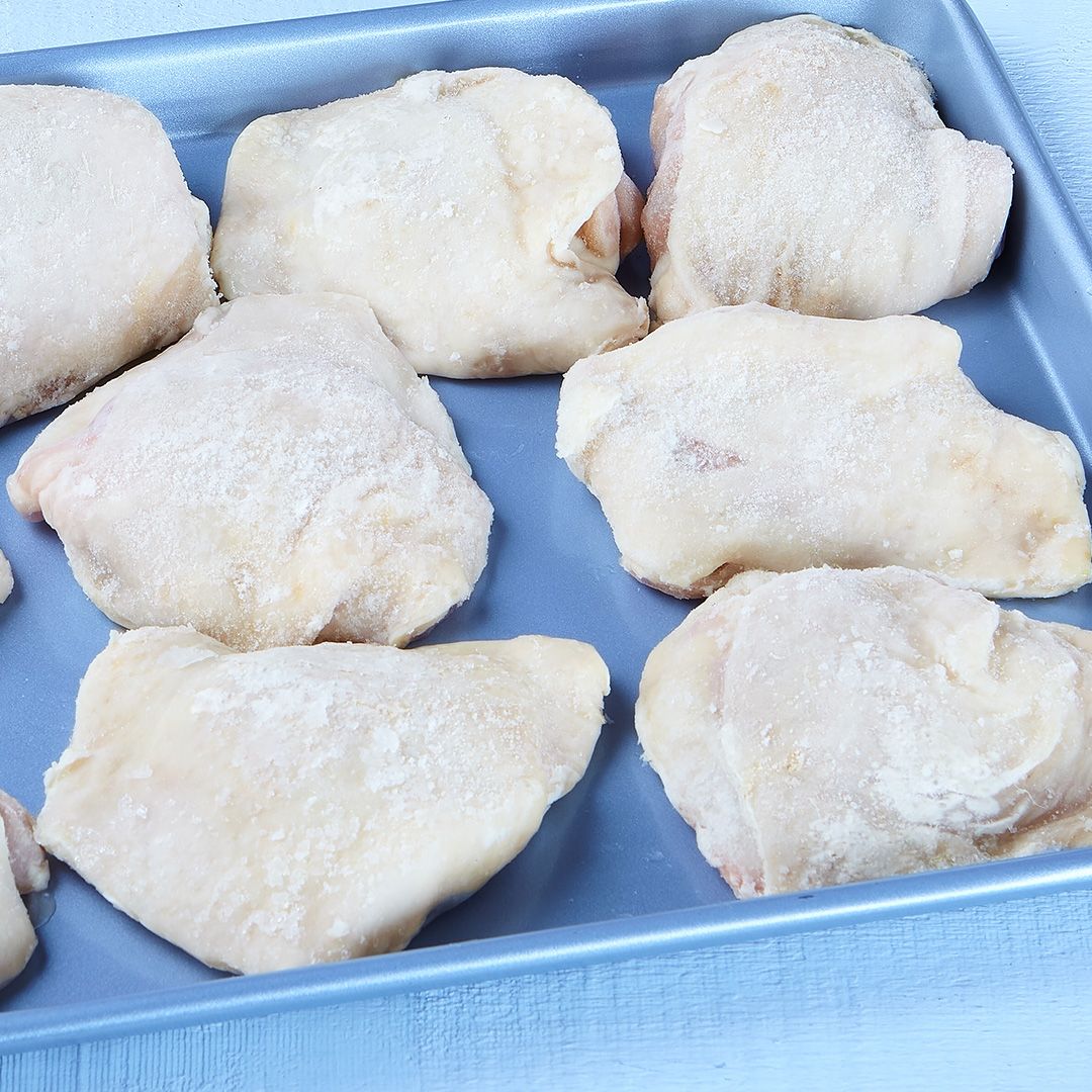 Hauts de cuisse de poulet (assaisonnés)