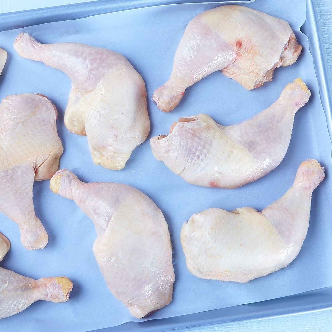 Cuisses de poulet (190-235 g, surgelées individuellement)
