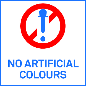 No artificial coloring